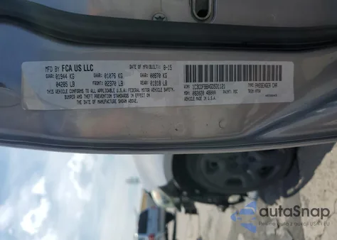 2016 Dodge Dart Sxt z USA, uszkodzony, nr VIN 1C3CDFBBXGD531121